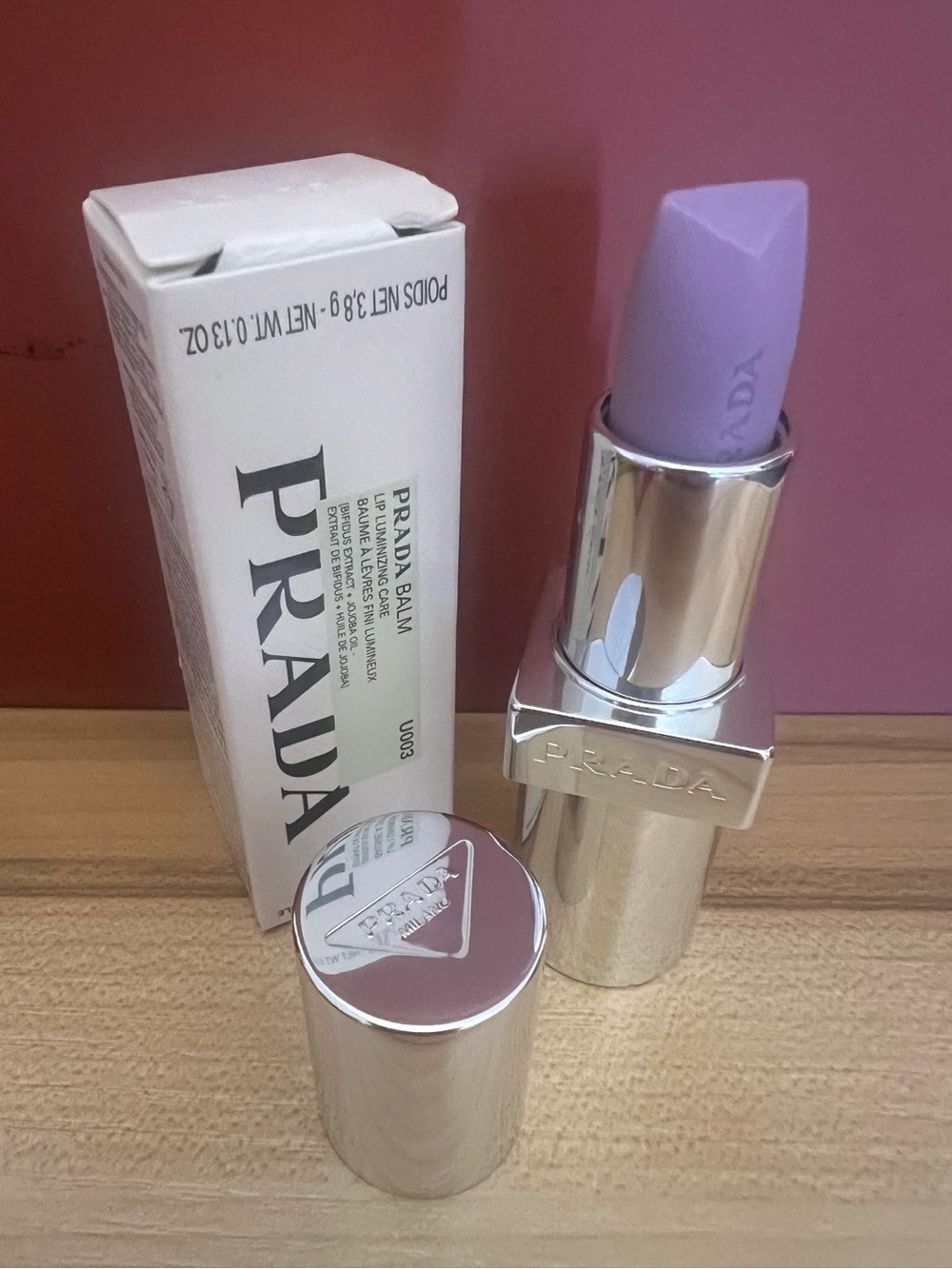 PRADA Balm Luminizing care UOO3 wisteria gleams NIB